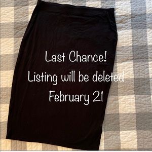 Old Navy Jersey Pencil Skirt